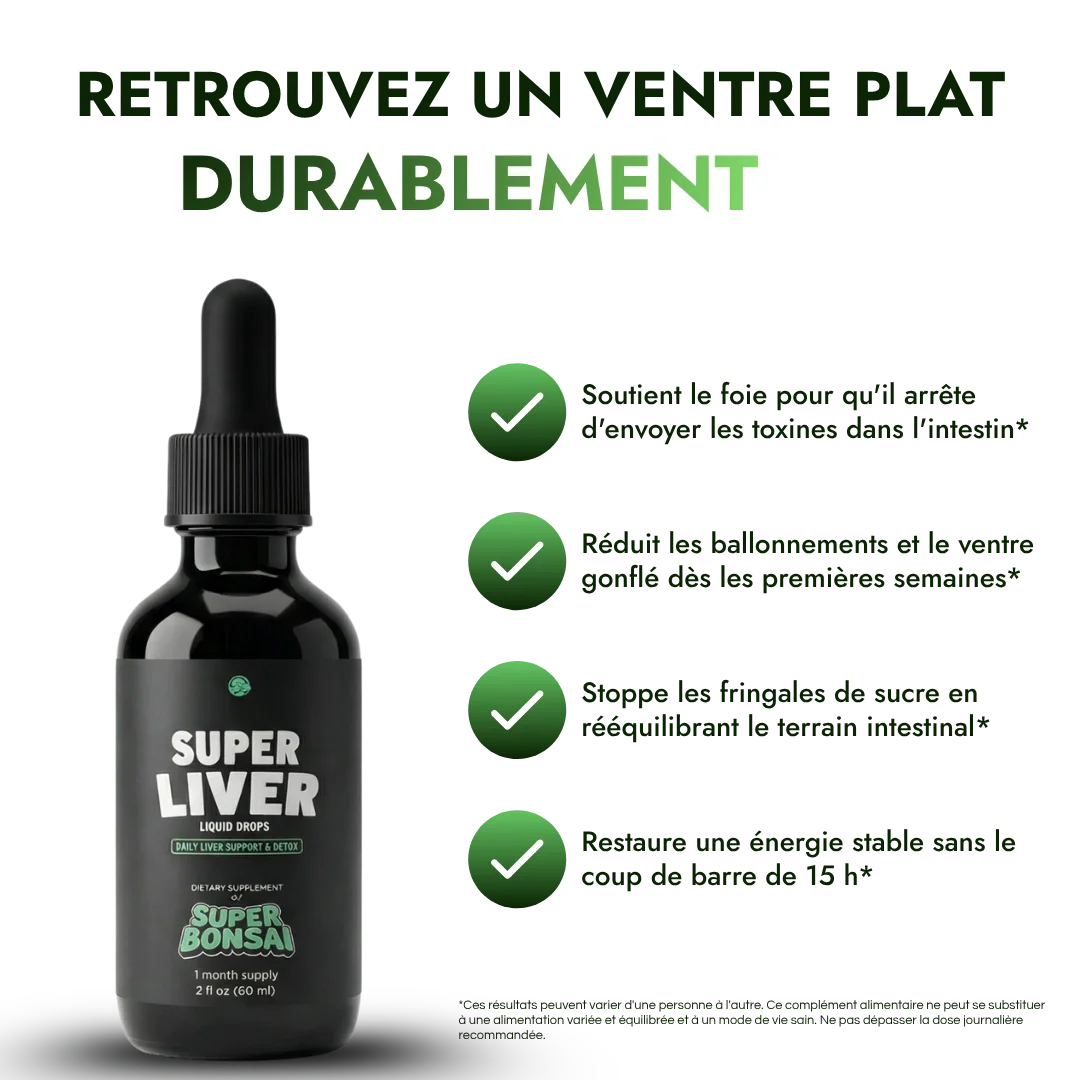 Super Liver — Retrouvez un ventre plat durablement